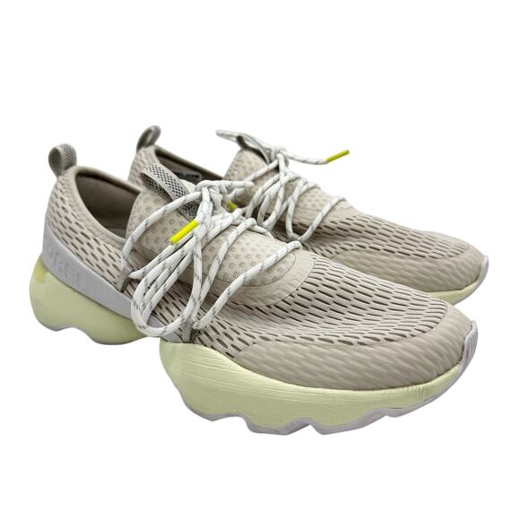 Sorel Kinetic Impact Lace Up Athletic Sneakers in Dark Stone/Moon Stone Beige 10 - Picture 3 of 12